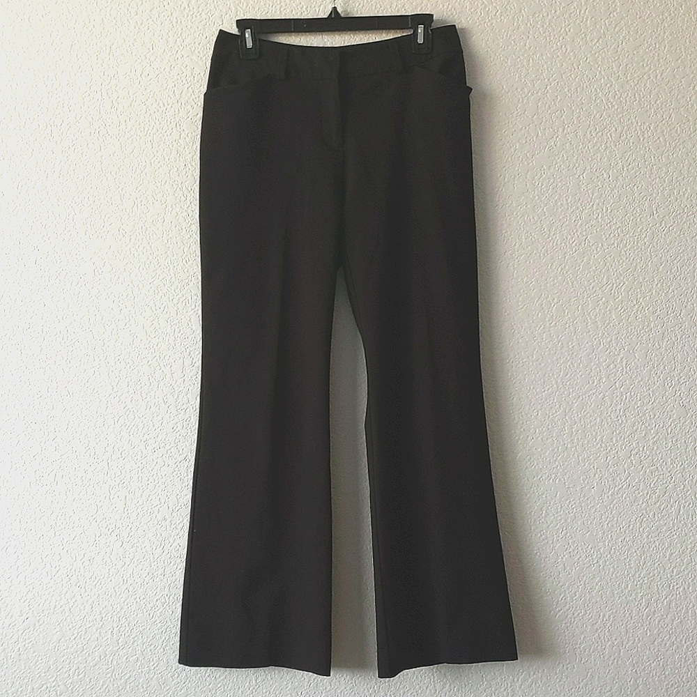 George Black Wide Leg Dress Pants
